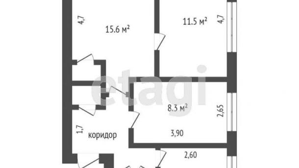  Продам 3-комнатную квартиру в Симферополе